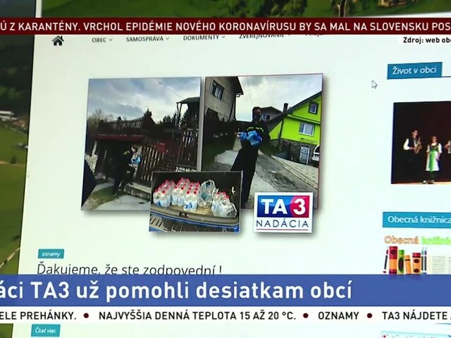 Mesiac solidarity. Diváci TA3 pomohli mnohým seniorom