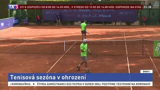 V ohrození je aj tenisová sezóna. Odohrá sa aktuálna sezóna?
