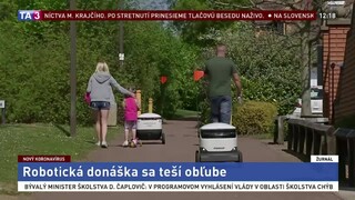 V Británii majú robotickú donášku, pre zdravotníkov je bezplatná