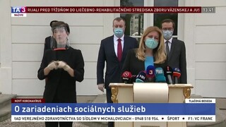 TB Z. Čaputovej, M. Krajniaka a M. Krajčiho o situácii v ZSS