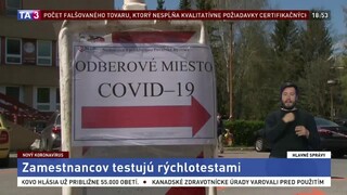 Považskobystrická nemocnica robí rýchlotesty, pomáha tak firmám