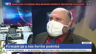 Výkonný riaditeľ PAS P. Serina o podnikateľskom prostredí