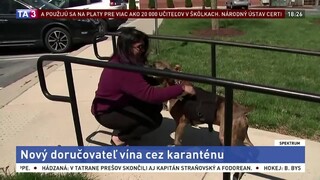 Katedrála, v ktorej sa písali dejiny/ Nový doručovateľ vína cez karanténu
