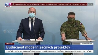 TB J. Naďa a D. Zmeka o modernizácii armády a rozdávaní hodností