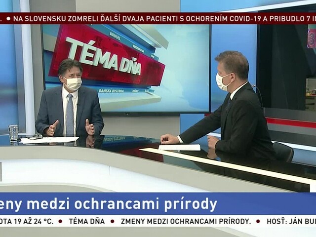 Zmeny medzi ochrancami prírody/ Financie, deficit a PVV/ Apel Slovenskej lekárskej komory