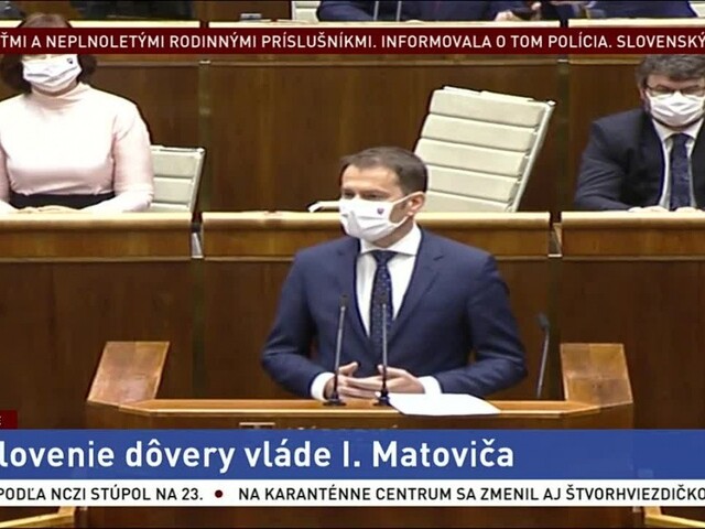 Vyslovenie dôvery vláde I. Matoviča