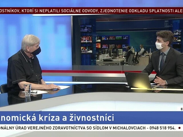 HOSŤ V ŠTÚDIU: Prezident SŽZ S. Čižmárik o živnostníkoch v čase ekonomickej krízy