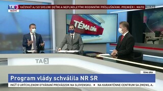 Parlament vláde vyslovil dôveru / Pandémia v štatistických číslach