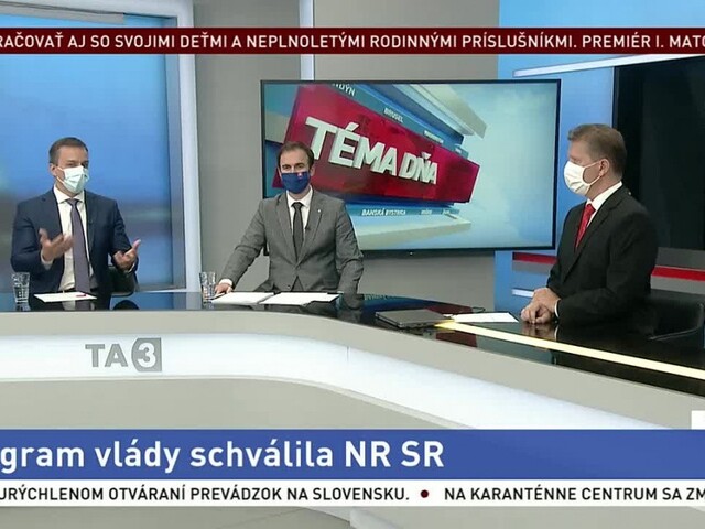 Parlament vláde vyslovil dôveru / Pandémia v štatistických číslach