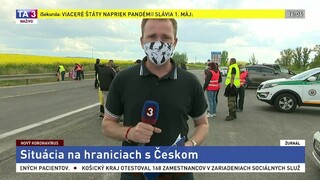 Redaktor TA3 P. Hlávek o petícii pendlerov na hranici s Českom