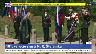 101. výročie smrti Milana Rastislava Štefánika