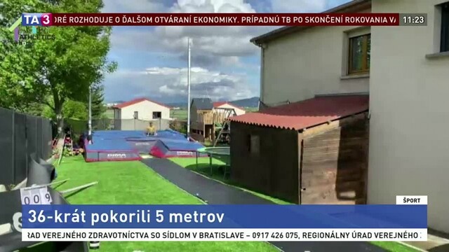 Ako nevyjsť z cviku? Žrdkári si zatrénovali na dvoroch