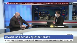 HOSŤ V ŠTÚDIU: P. Serina o znovuotvorení prevádzok