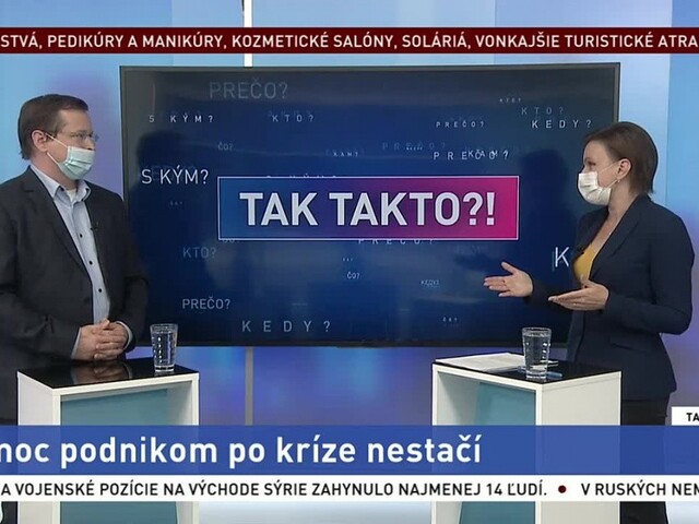 Pomoc podnikom po kríze nestačí