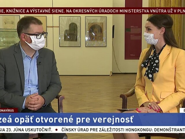 Riaditeľ SNM B. Panis o podmienkach otvorenia múzea