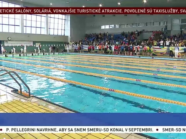 Plavci momentálne nemôžu trénovať. Čoskoro by sa to malo zmeniť