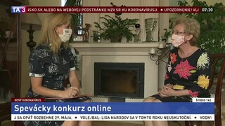 ŠTÚDIO TA3: Zbormajsterka M. Rovňáková o online speváckom konkurze