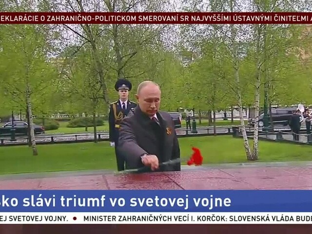Rusko si pripomína koniec vojny, oslavy zredukovala pandémia