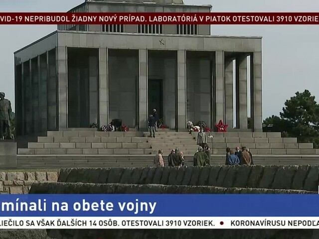 Nezabudneme, vaši pravnuci. Spomienková akcia bola aj na Slavíne