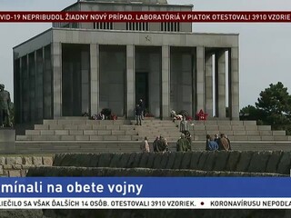 Nezabudneme, vaši pravnuci. Spomienková akcia bola aj na Slavíne