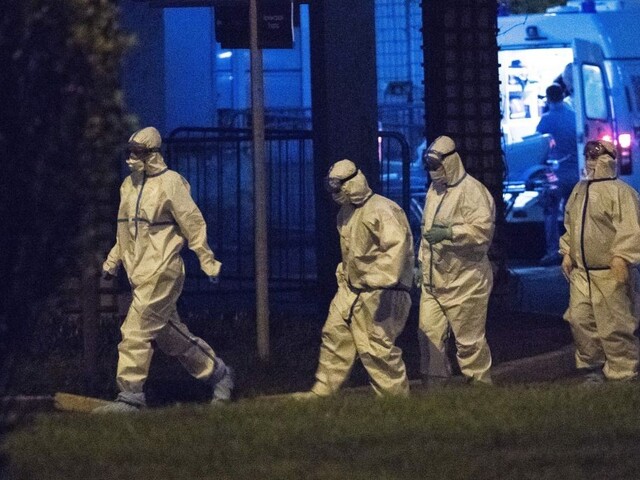 Oheň zabíjal v Moskve, horela nemocnica s infikovanými