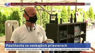 Majiteľ fitcentra M. Šrott o možnosti posilňovania vonku