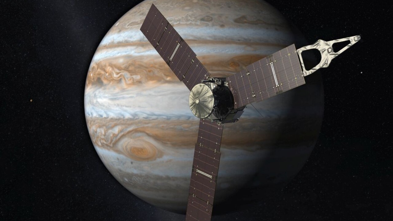 Takto vyzerá Jupiter zblízka. Vedcom sa podaril detailný záber
