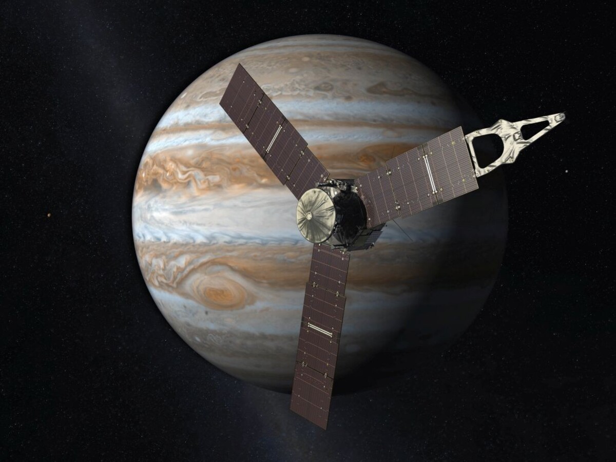 Takto vyzerá Jupiter zblízka. Vedcom sa podaril detailný záber