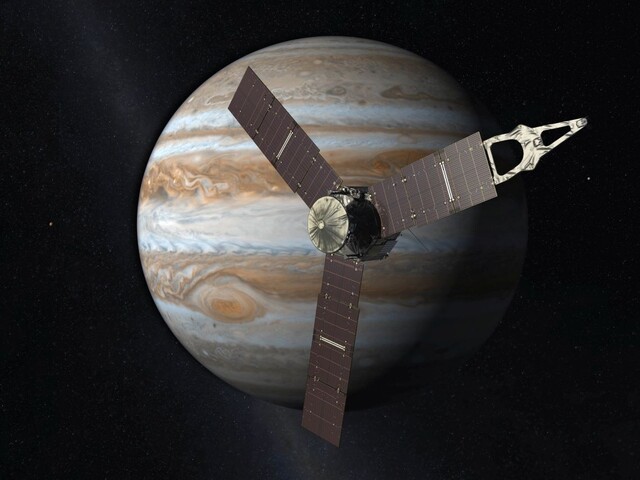 Takto vyzerá Jupiter zblízka. Vedcom sa podaril detailný záber