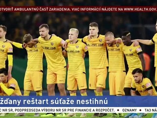 Bundesliga odštartuje budúci týždeň, Drážďany majú pozitívne testy