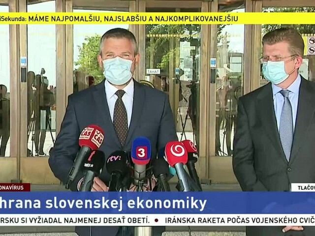 TB P. Pellegriniho a P. Žigu o zachraňovaní slovenskej ekonomiky