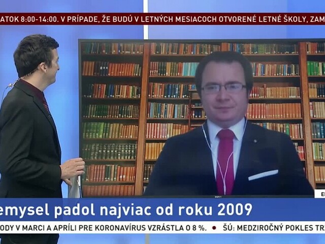 HOSŤ V ŠTÚDIU: ekonóm V. Vaňo o prepade priemyslu