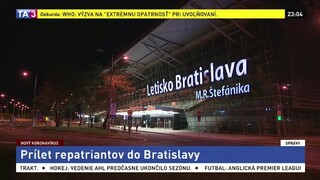 Z Británie priletelo 120 repatriantov, cestovné si hradil každý sám