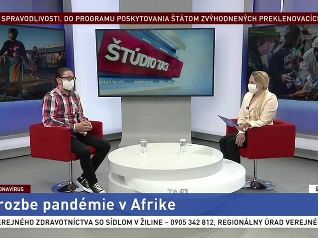 ŠTÚDIO TA3: Afrikanista S. Trnovec o tom, aká je Afrika počas pandémie zraniteľná