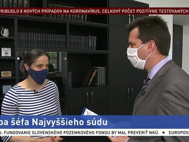 Ministerka spravodlivosti M. Kolíková o zvolenom šéfovi NS J. Šikutovi