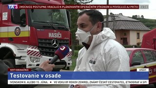 Člen krízového štábu P. Pollák o testovaní v Žehre