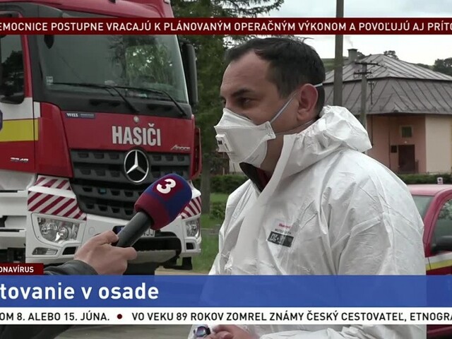 Člen krízového štábu P. Pollák o testovaní v Žehre
