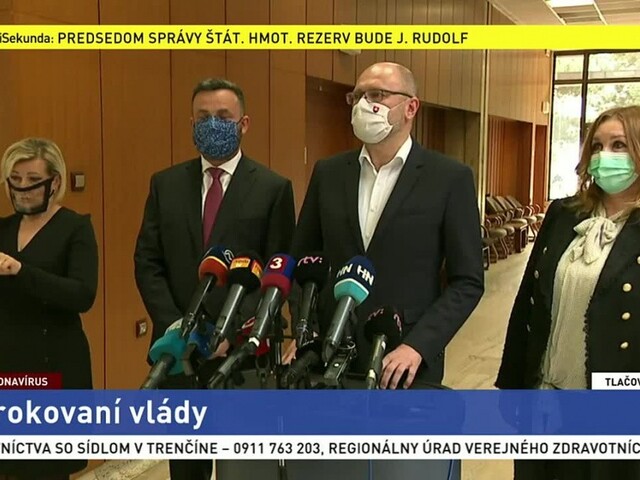 TB R. Sulíka o zmene vo vedení Správy štátnych hmotných rezerv