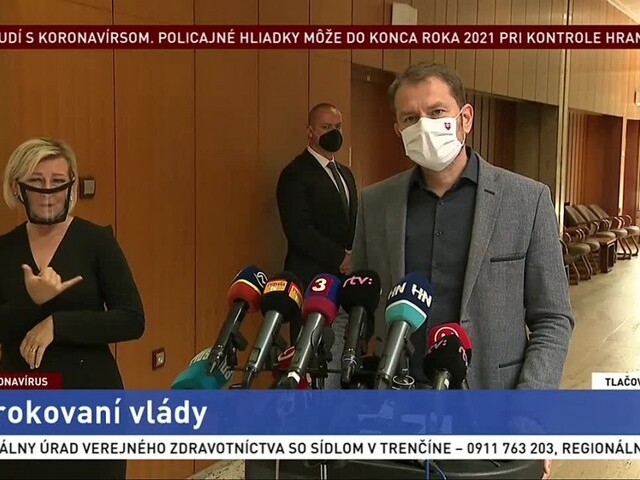 TB premiéra I. Matoviča po rokovaní vlády aj o karanténe