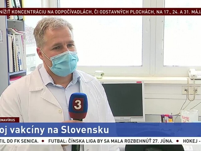 Riaditeľ vedeckého tímu N. Žilka o vývoji vakcíny na Slovensku