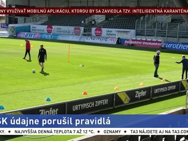 LASK Linz vyšetrujú pre porušenie pravidiel v čase pandémie