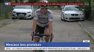 Cyklistická sezóna je prerušená. Preteky chýbajú aj Jurajovi Saganovi
