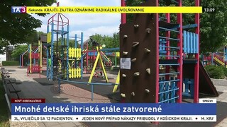 Mnohé detské ihriská stále neotvorili, opatrenia sú finančne náročné