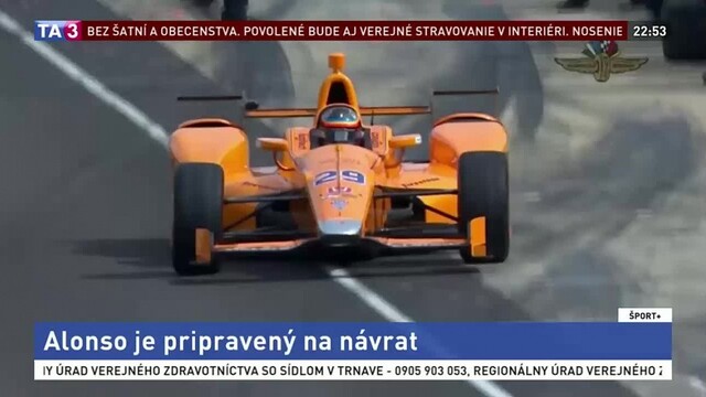Bude sa jazdiť pred fanúšikmi? Alonso je pripravený na návrat