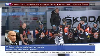 Tréner ostáva, asistenti sa menia. HK Michalovce povedie Chudý
