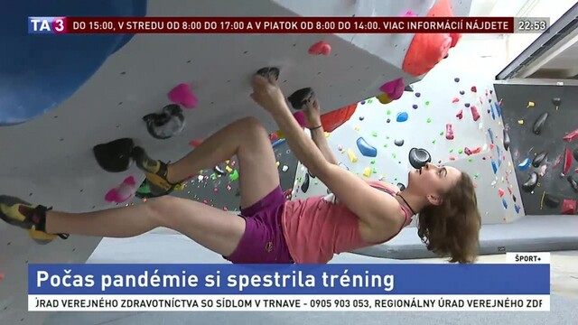 Lezkyňa Michalková si spestrila tréning, šampionát bude v októbri