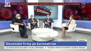 Ekonomika+ o slovenských firmách po koronakríze