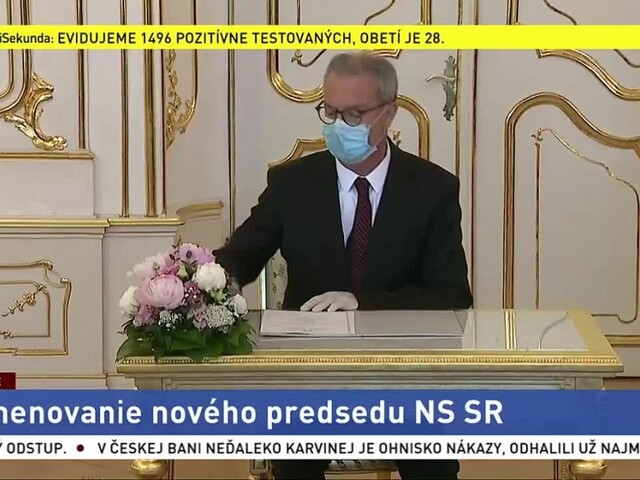 Vymenovanie nového predsedu Najvyššieho súdu J. Šikutu