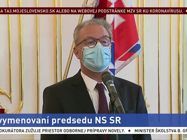Brífing J. Šikutu po vymenovaní do funkcie predsedu NS SR