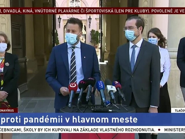 TB M. Valla a M. Krajčího o boji proti pandémii v Bratislave